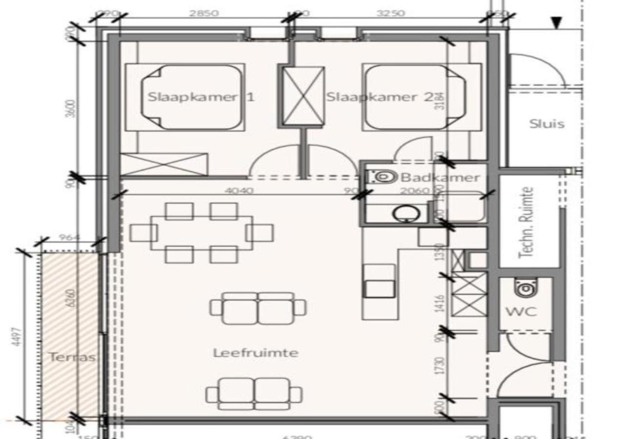 Acropolis - Luxury Appartments I Hotelservice And Parking ミデルケルケ エクステリア 写真